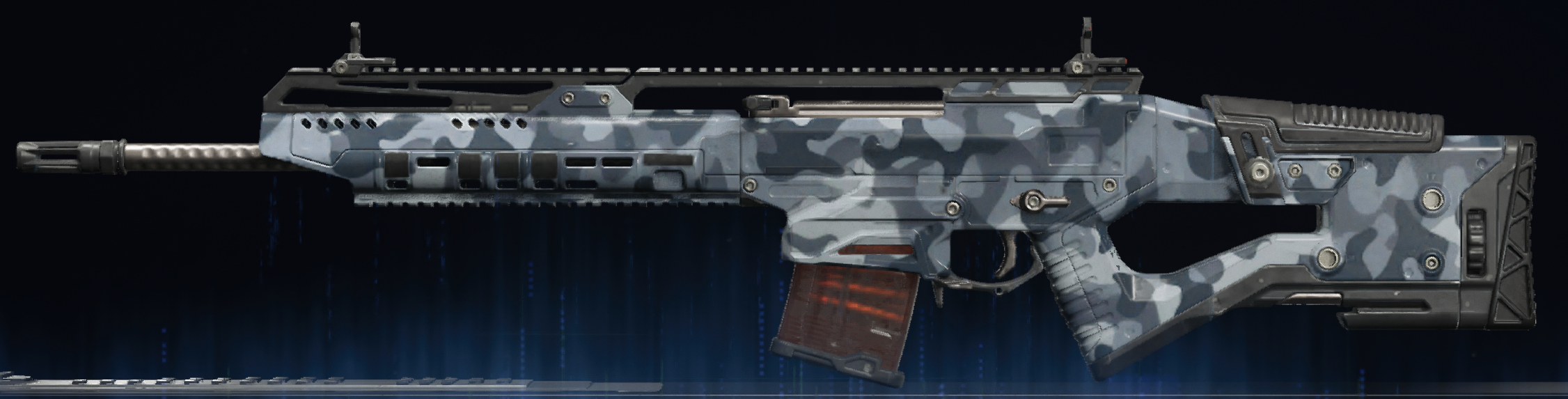 Rendu du camouflage Arctique sur KRS-7.62